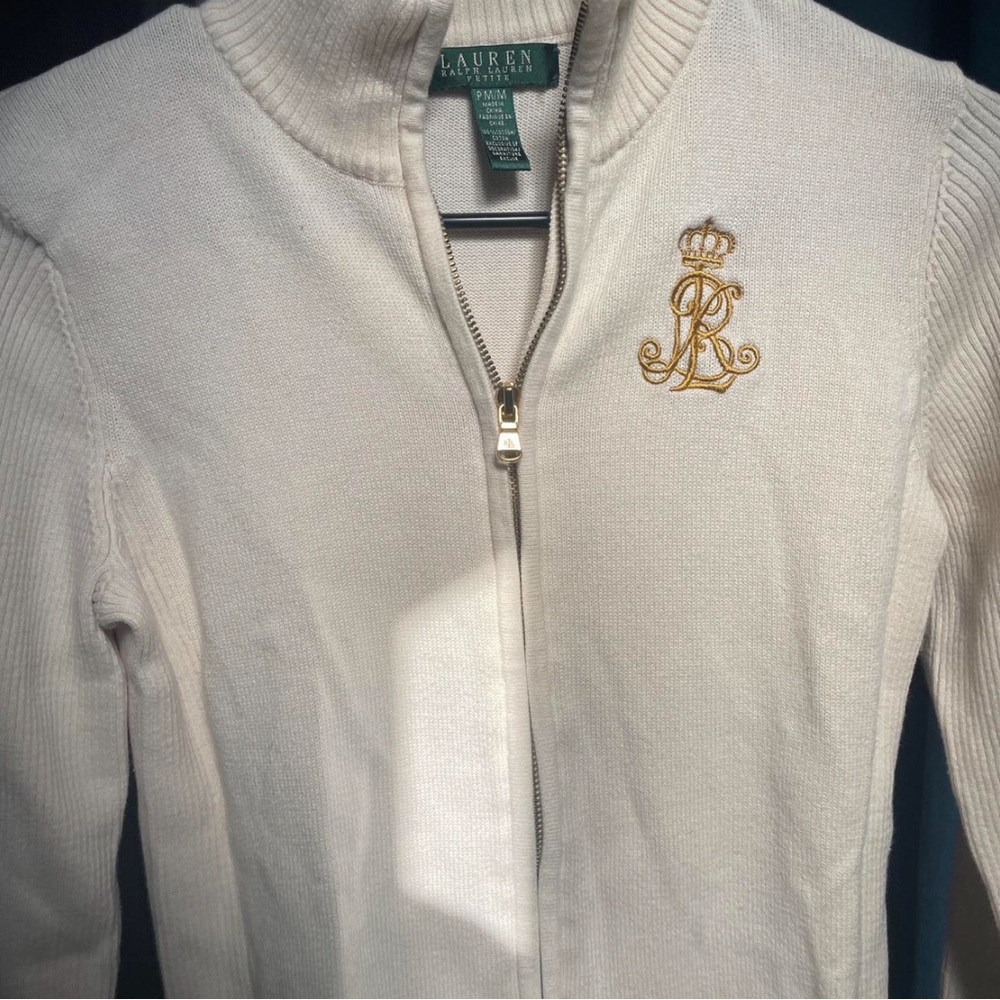 Ralph lauren zipper hoodie